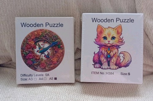 Wooden jigsaw puzzles - jigsaw, size