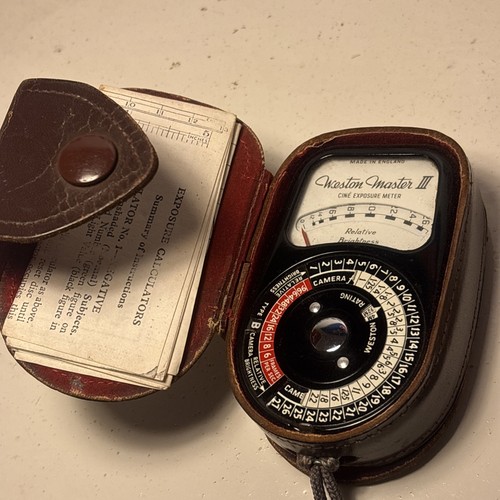 Rare weston master iii - weston,