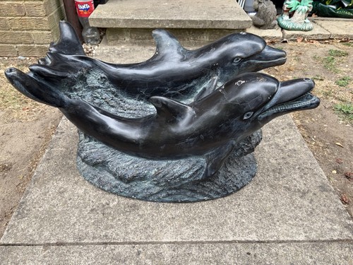 Large twin dolphin coffee - dolphin,
