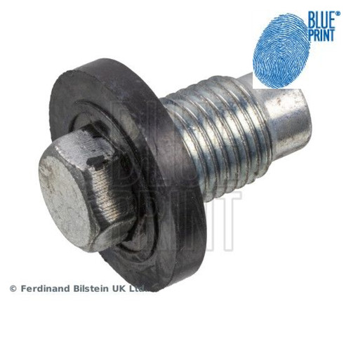 Screw plug oil sump - oil, blue