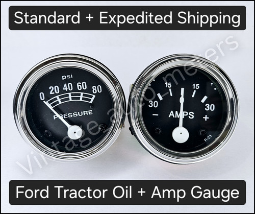 Amp oil gauge set - oil, ford