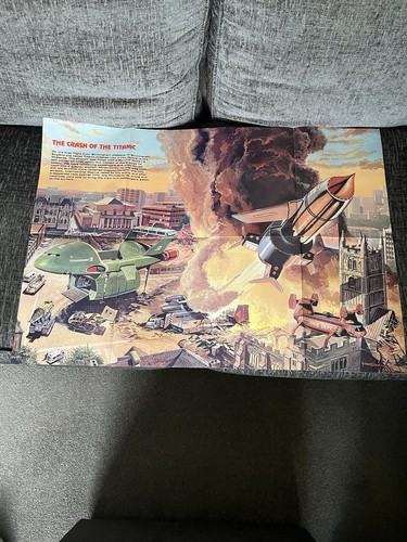 Thunderbirds poster magazine - magazine,