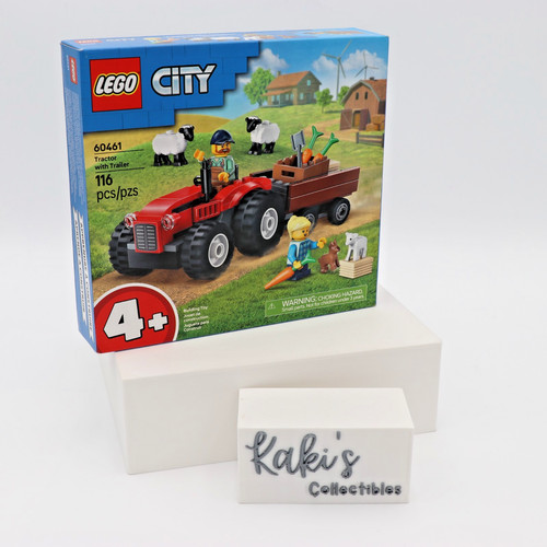 Lego 60461 red farm tractor - 60461,