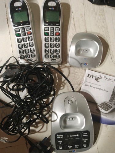 4500 twin cordless landline - bt,