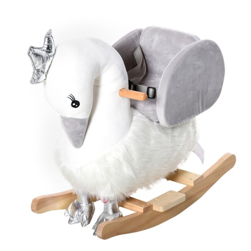 Kids rocking swan plush - rocking,