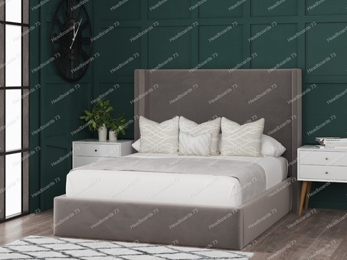 Plain luxury bed frame with - plain,