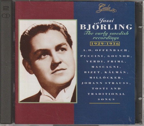Jussi bjorling the early - jussi,