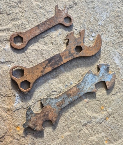 Old bicycle spanners - 3,