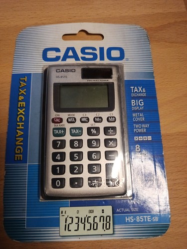 Casio 85te uh - casio, pocket
