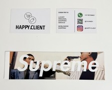 Supreme The Killer Box logo sticker