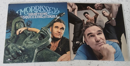Morrissey vinyl something - -,