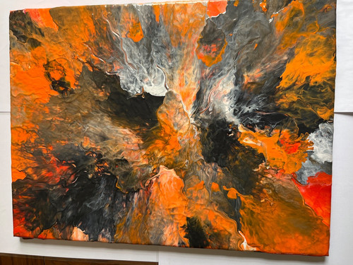 Original acrylic abstract