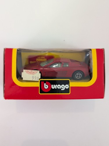 Burago ferrari testarossa 43 - burago,