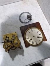 Antique Clock Movement Dial And Gong