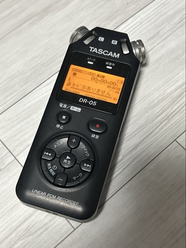 Used tascam 05xp portable - dr-05xp,