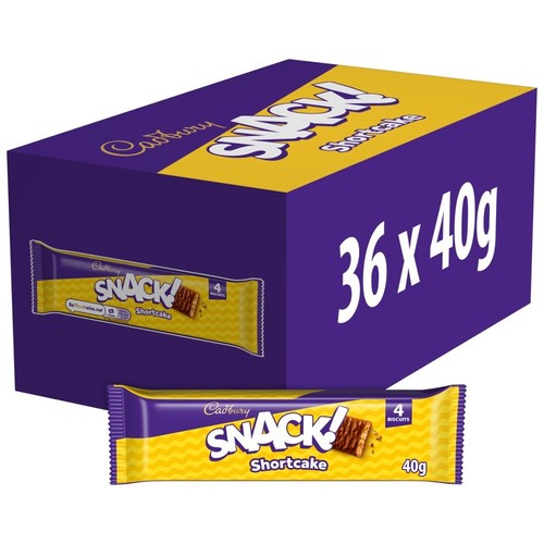 Cadbury snack shortcake - cadbury,