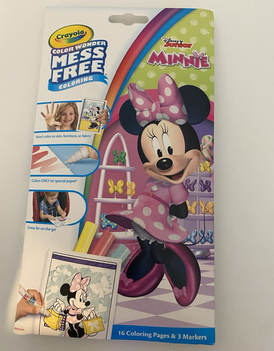 Crayola colour wonder minnie - colour,
