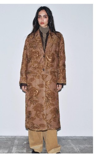 Zara woman embroidered - zara, long