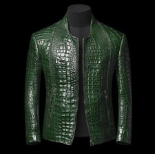 Men's Crocodile Embossed Real