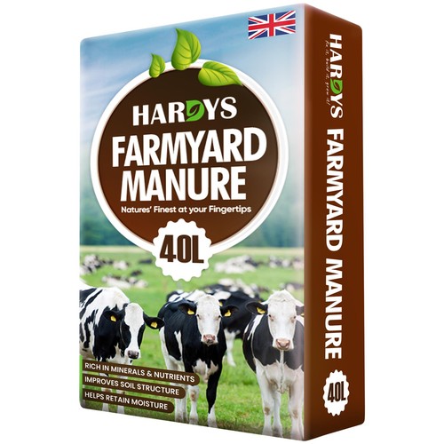 Organic manure farmyard horse - organic,