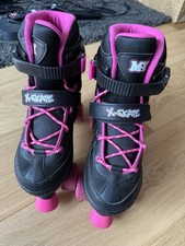 M.Y X-Skate Kids Adjustable Roller Skates Boys & Girls Roller Boots 