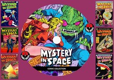 Mystery In Space Comics On PC DVD Rom (CBR Format)