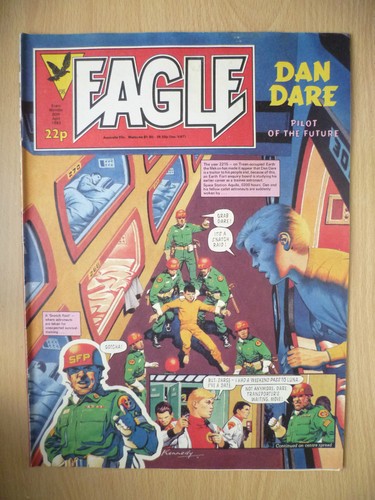 Comic eagle dan dare pilot - dan, of