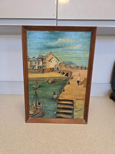 Vintage oil painting - painting, ives