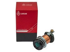 LAND ROVER SERIES 1 GENUINE LUCAS CLASSIC GREEN WITH BLACK BEZEL WARNING LIGHT