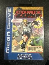Comix Zone Sega Mega Drive Game Complete with Box and Manual, 1995 PAL