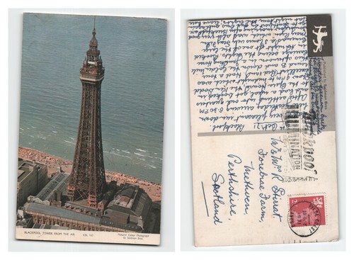 Postcard aerial view - -,