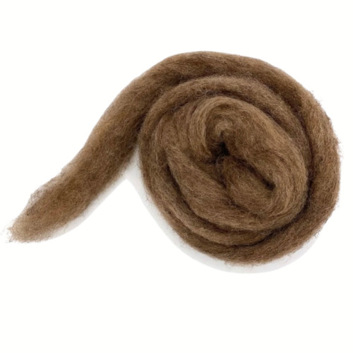 Corriedale carded wool sliver - corriedale,