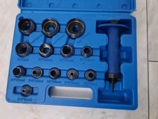 Hole Punch Set 14pcs Hollow Punch Kit Gasket Punch Set Gasket Cutter 5-35 MM