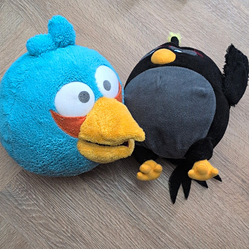 Angry birds 2pc - angry, soft
