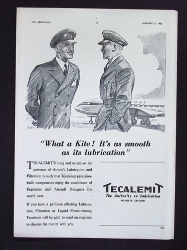 Original 1953 advert tecalemit - original,