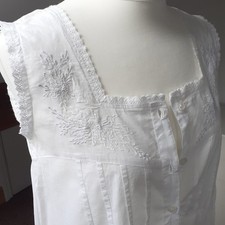 Vintage Edwardian style white