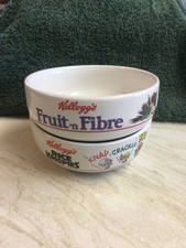 2 x 1987 Kelloggs Cereal Bowls