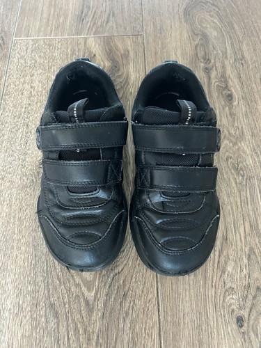 Clark black leather school - clark’s,