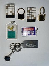 Keyrings incl GUINNESS, HEART FM, London Electricity, Life Assoc Scotland