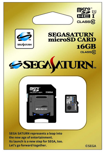 Sega saturn micro card 16gb - sega,