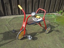 Vintage The Raleigh 1960s childs tricycle kids trike bicycle, 3 wheeler