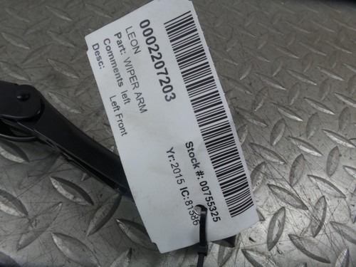 2015 seat leon wiper - seat, arm