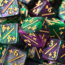 Pack of 6 Token Dice Plus