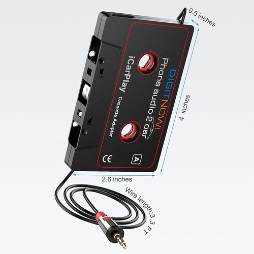 Digitnow car cassette adapter - car,