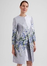 Hobbs Sofia Jacquard Coat