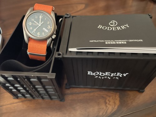 Boderry automatic watch