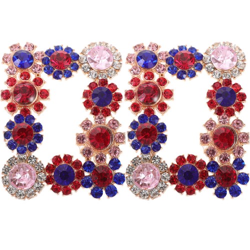 2pcs rhinestone shoe flower - shoe,