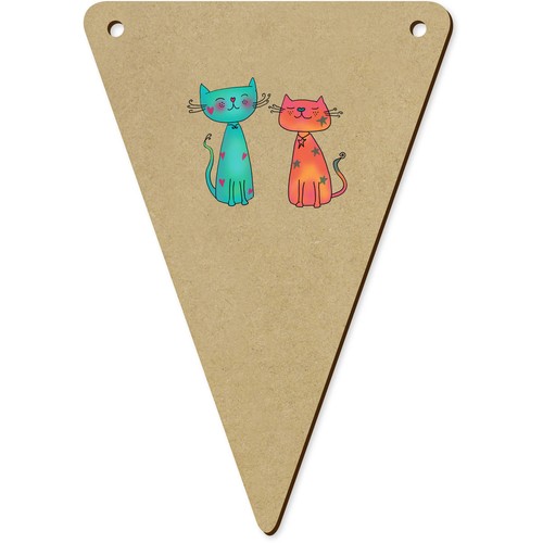 140mm cute cats bunting - 5, 'cute