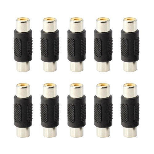 10x rca female jack - rca, to