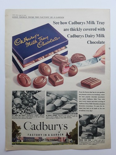 Cadburys milk tray advert 1955 - cadburys,